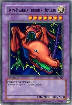 Twin-Headed Thunder Dragon Card Front