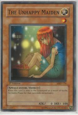 The Unhappy Maiden Card Front