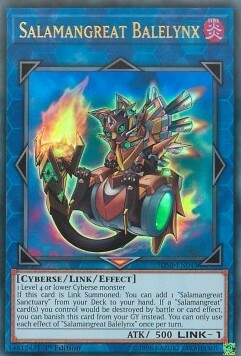 Salamangreat Balelynx Card Front