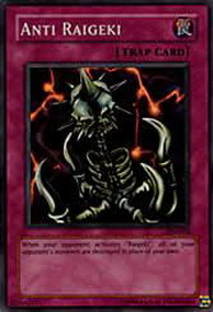 Anti Raigeki Card Front