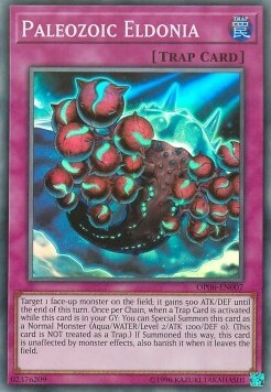 Paleozoic Eldonia Card Front