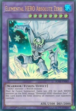 Elemental HERO Absolute Zero Card Front