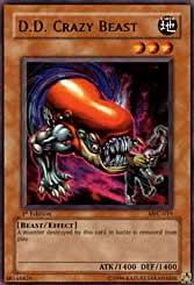 D.D. Crazy Beast Card Front