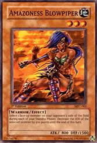 Amazoness Blowpiper Card Front