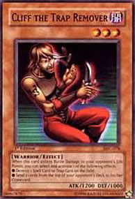 Cliff the Trap Remover Card Front