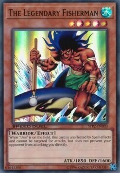 The Legendary Fisherman Card Front