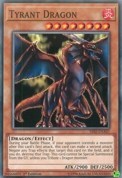 Tyrant Dragon Card Front