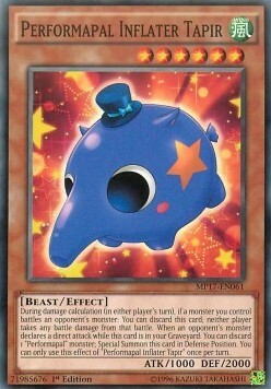 Performapal Inflater Tapir Card Front