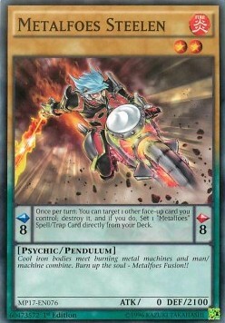 Metalfoes Steelen Card Front