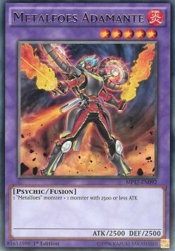 Metalfoes Adamante Card Front