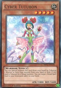 Cyber Tutubon Card Front