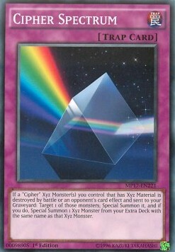 Cipher Spectrum Card Front