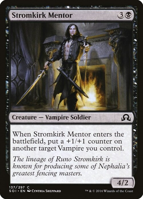 Stromkirk Mentor Card Front