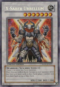 X-Saber Urbellum Card Front