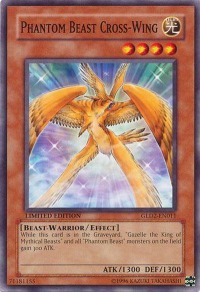 Phantom Beast Cross-Wing Card Front