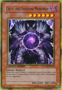 Caius the Shadow Monarch Card Front