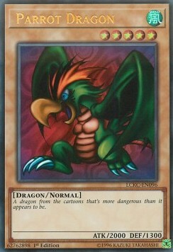 Parrot Dragon Card Front