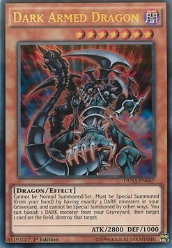 Dark Armed Dragon Card Front