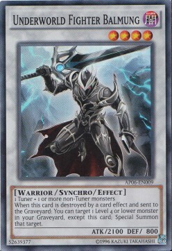 Underworld Fighter Balmung Card Front