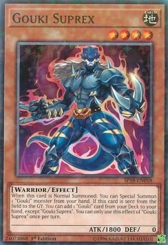 Gouki Suprex Card Front