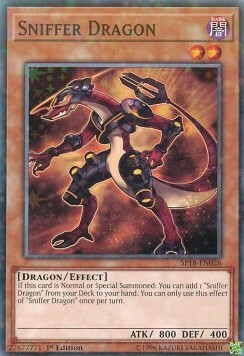 Sniffer Dragon Card Front