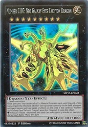 Number C107: Neo Galaxy-Eyes Tachyon Dragon