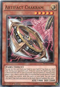 Artifact Chakram Card Front