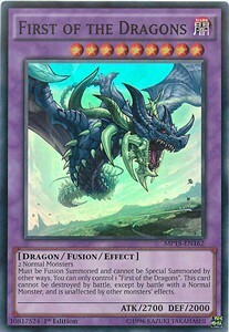 First of the Dragons Card Front