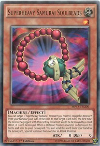 Superheavy Samurai Soulbeads Card Front