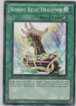 Nordic Relic Draupnir Card Front