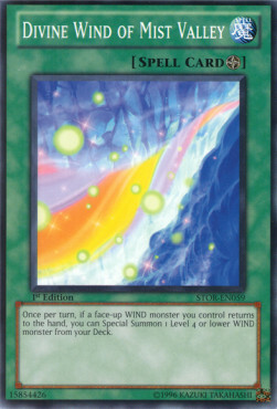 Divine Wind of Mist Valley Card Front