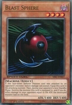 Blast Sphere Card Front