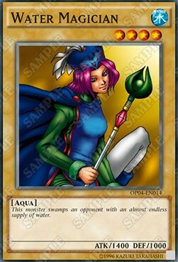 Water Magician Card Front