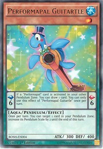 Performapal Guitartle Card Front