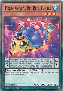 Performapal Bit Bite Turtle Card Front