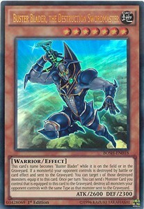 Buster Blader, the Destruction Swordmaster Card Front