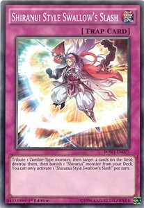 Shiranui Style Swallow's Slash Card Front