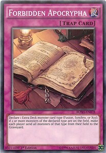 Forbidden Apocrypha Card Front