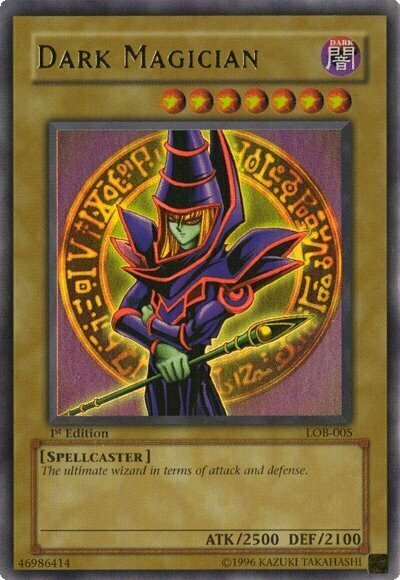 Dark Magician Card Front