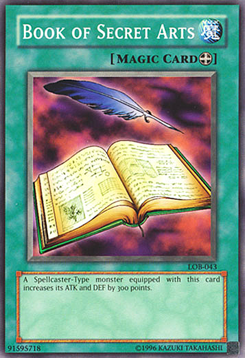 Book of Secret Arts Card Front