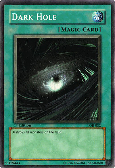 Dark Hole Card Front