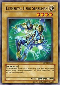 Elemental HERO Sparkman Card Front