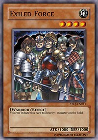 Exiled Force Card Front