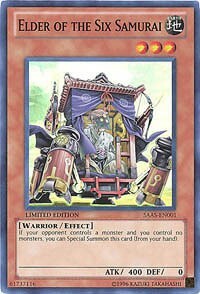 Elder of the Six Samurai Card Front