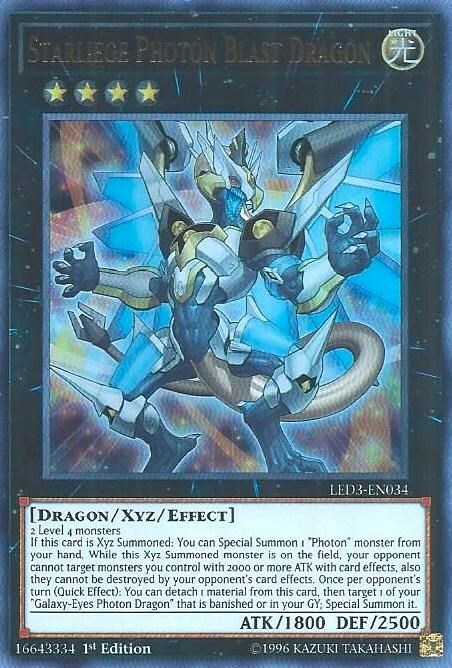 Starliege Photon Blast Dragon Card Front