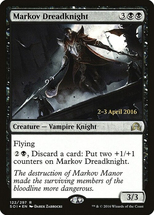 Markov Dreadknight Card Front