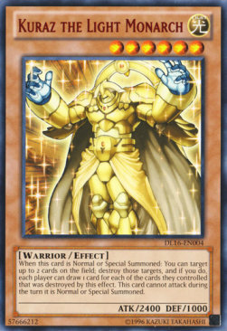 Kuraz the Light Monarch Card Front