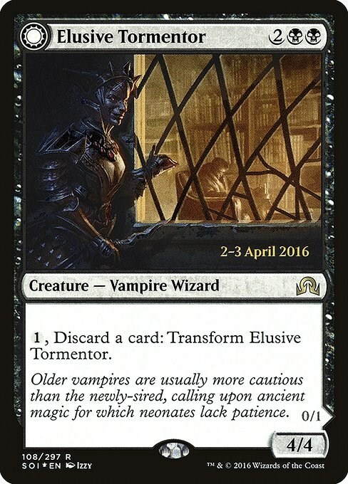 Elusive Tormentor // Insidious Mist Card Front