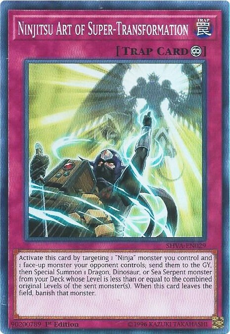 Ninjitsu Art of Super-Transformation Card Front