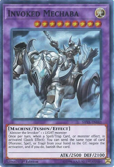 Invoked Mechaba Card Front